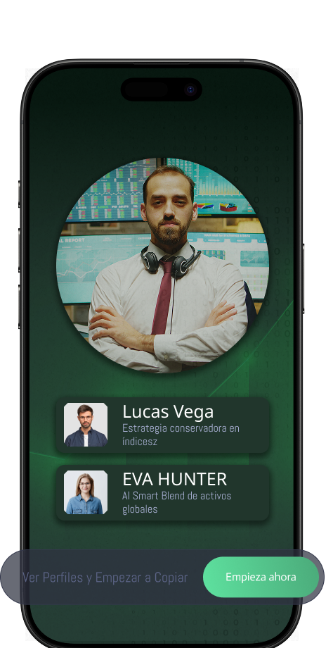 Phone Mockup Social Trading